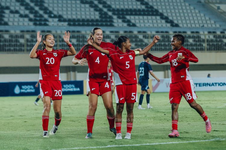Timnas Indonesia Putri Mendapatkan Pelajaran di SEAGames2025